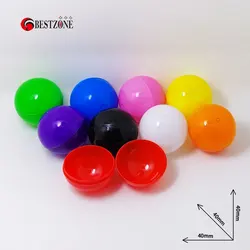 50 pz/lotto 40MM 1.57 pollici capsule giocattolo di plastica vuote Gashapon bambini regali per bambini per distributori automatici di Gumball palla a sorpresa
