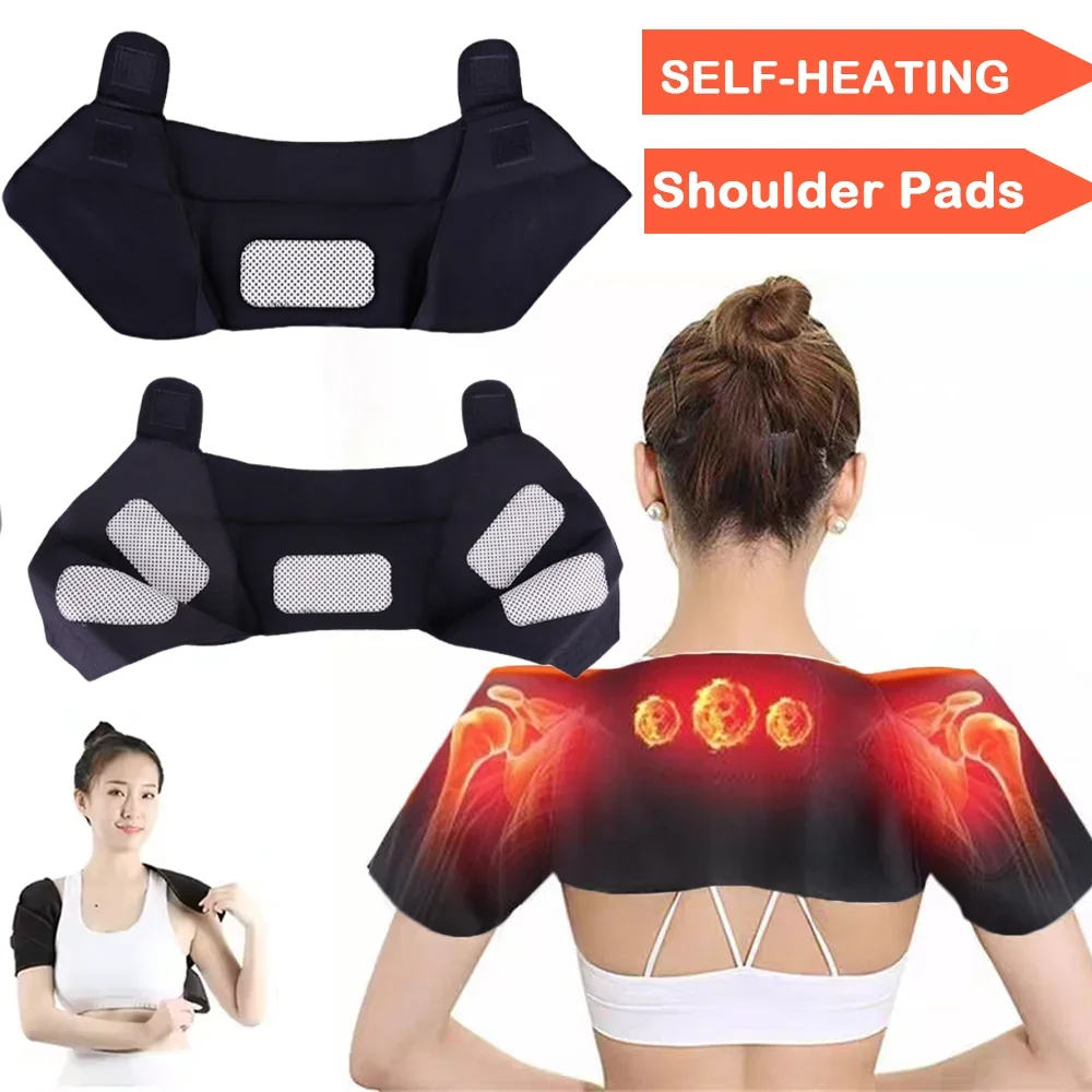 

Tourmaline Self-heating Shoulder Pads Heat Therapy Shoulder Protector Health Care Muscle Pain Relief Warm Shoulder Guard