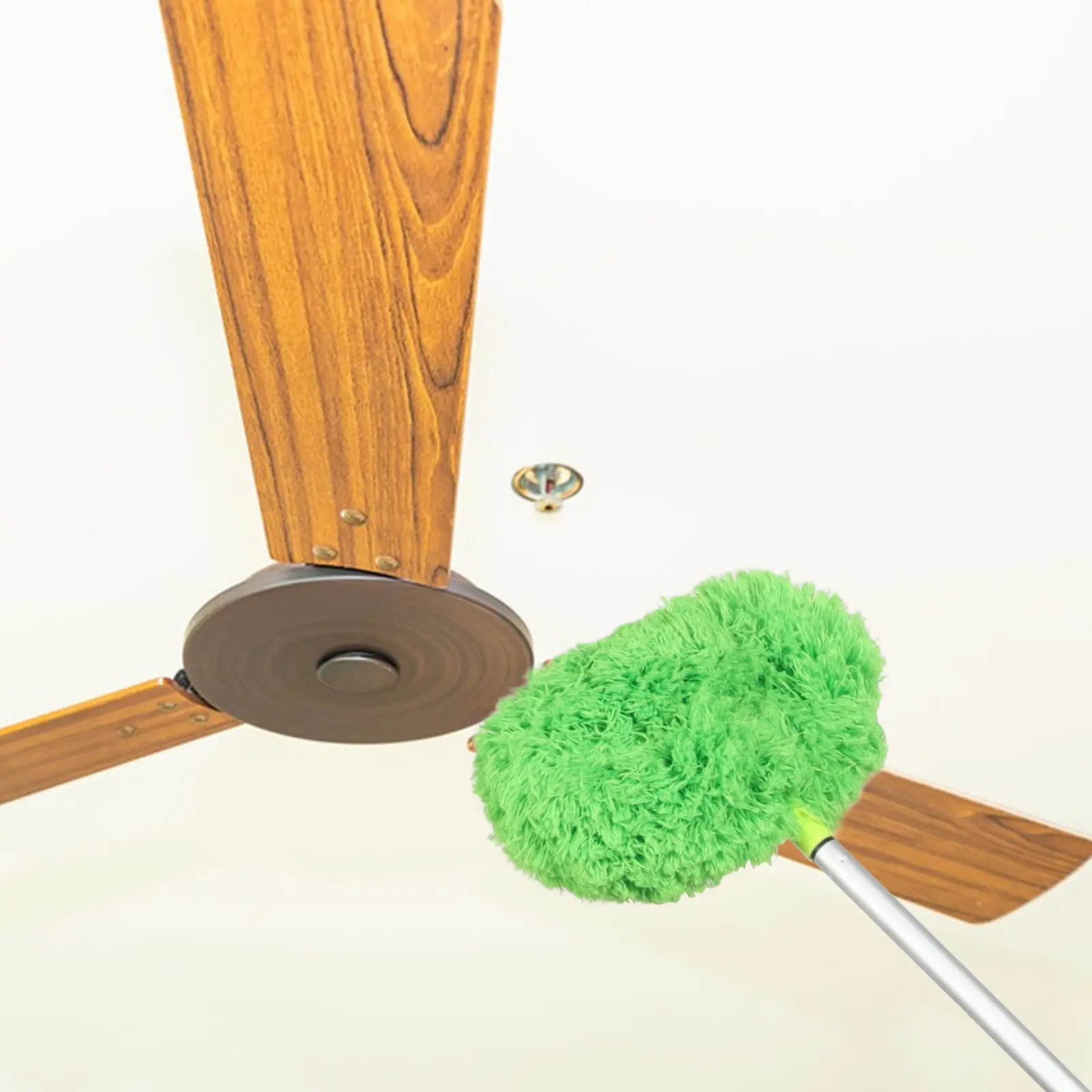 

Cobweb Duster with Extension Pole Extra Long Handle for High Ceiling Cleaning Ceiling Fan Cleaner Duster for Home Office Car