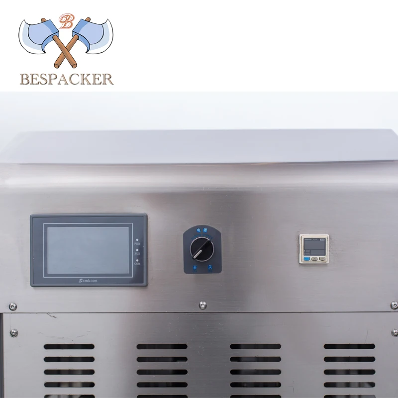 Bespacker XBG-100 Fully Automatic High Speed Food Plastic Tray Box Cup Sealing Machine