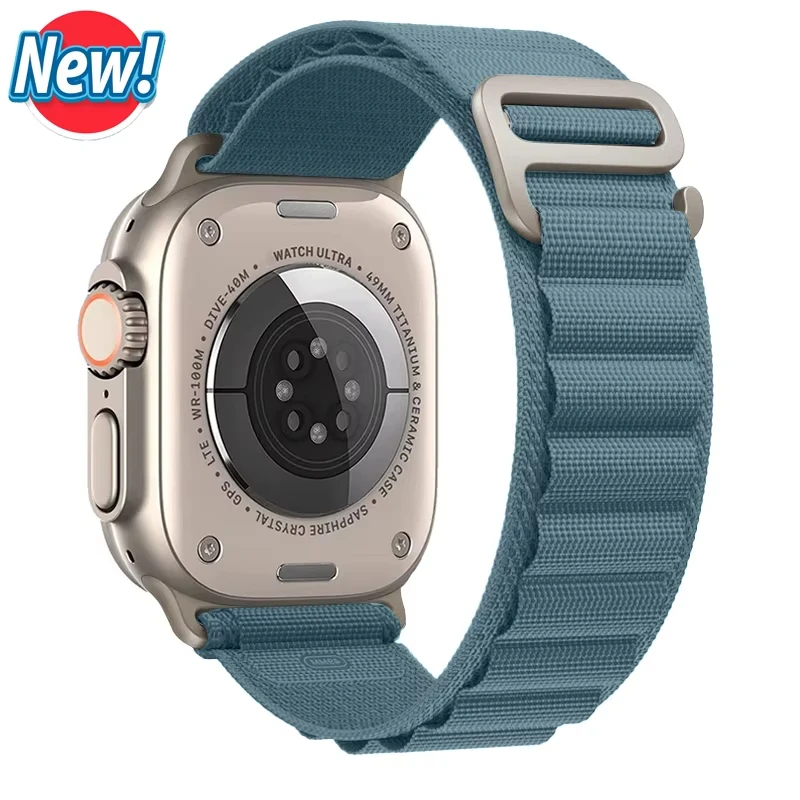 Offizielles Trail-Alpine-Armband für Apple Watch Ultra 3 2, Armbänder 49mm 46mm 44mm 40mm 42mm 41mm 45mm iWatch Series 11 10 9 8 7 6 5 SE3