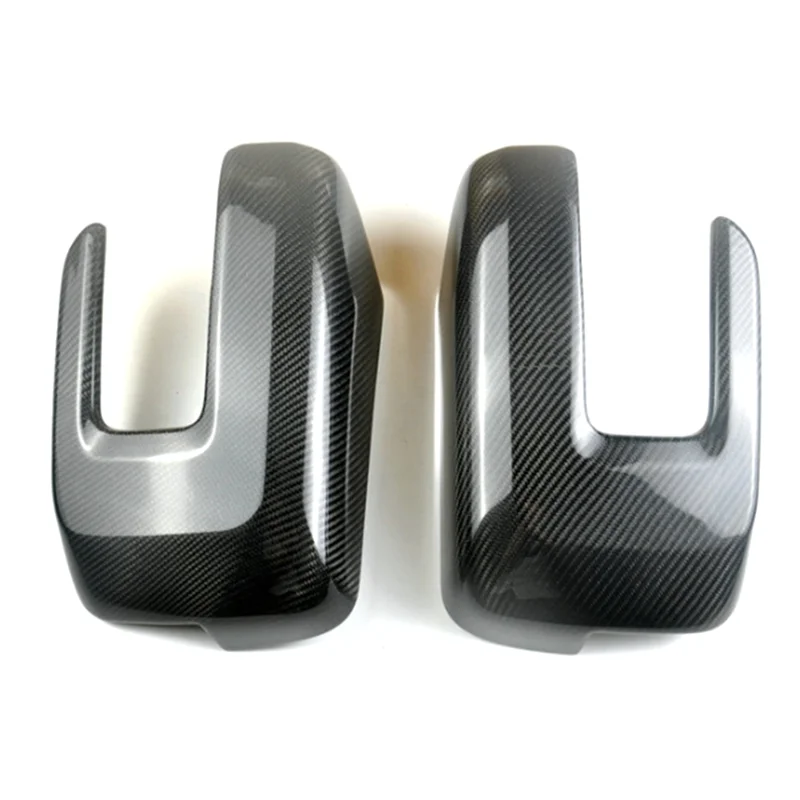 

For Ford Raptor F150 2021-2022 Real Carbon Fiber Side Mirror Covers Side Wing Mirror Cover Cap Car Accessories
