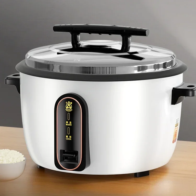 

Commercial electric rice cooker, large capacity non stick pot, 20 person canteen, hotel specific electric rice cooker