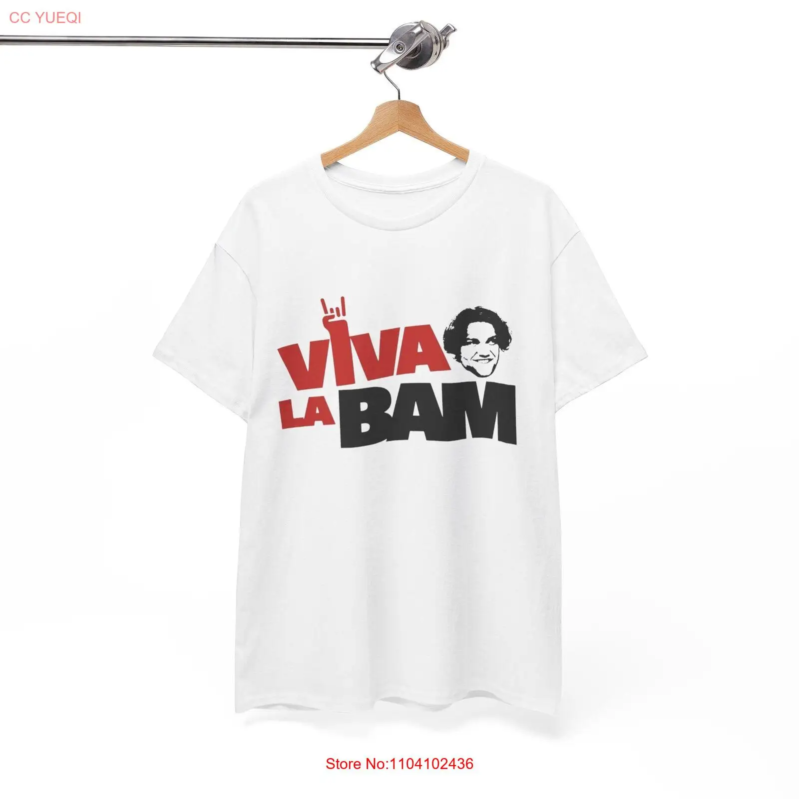 Viva La Bam Tshirt Bam Margera Skateboarding Unisex Heavy Cotton Tee