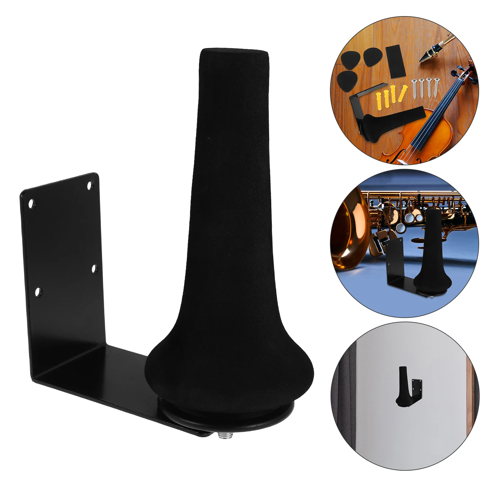 

Saxophone Instrument Stand Flute Display Rack Clarinet Holder Musical Sponge Flat Pipe