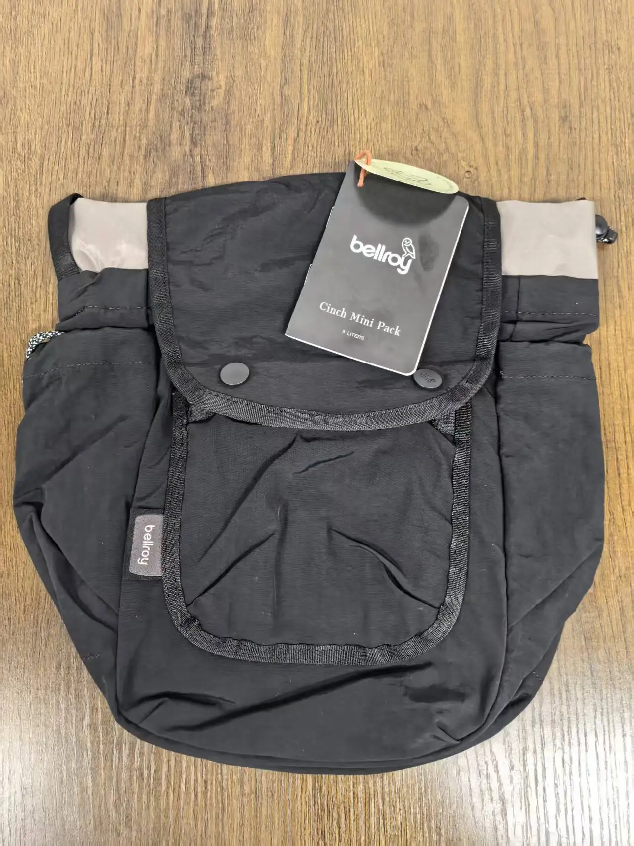 Bellroy Cinch Minipack 9L Water-Resistant Lightweight Mini Backpack Casual Daypack Unisex Outdoor Travel School Bag Purse