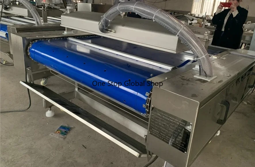 1100 Design Continuous Rolling Vacuum Sealers Packaging Machine for Food Direct Factory Delivery