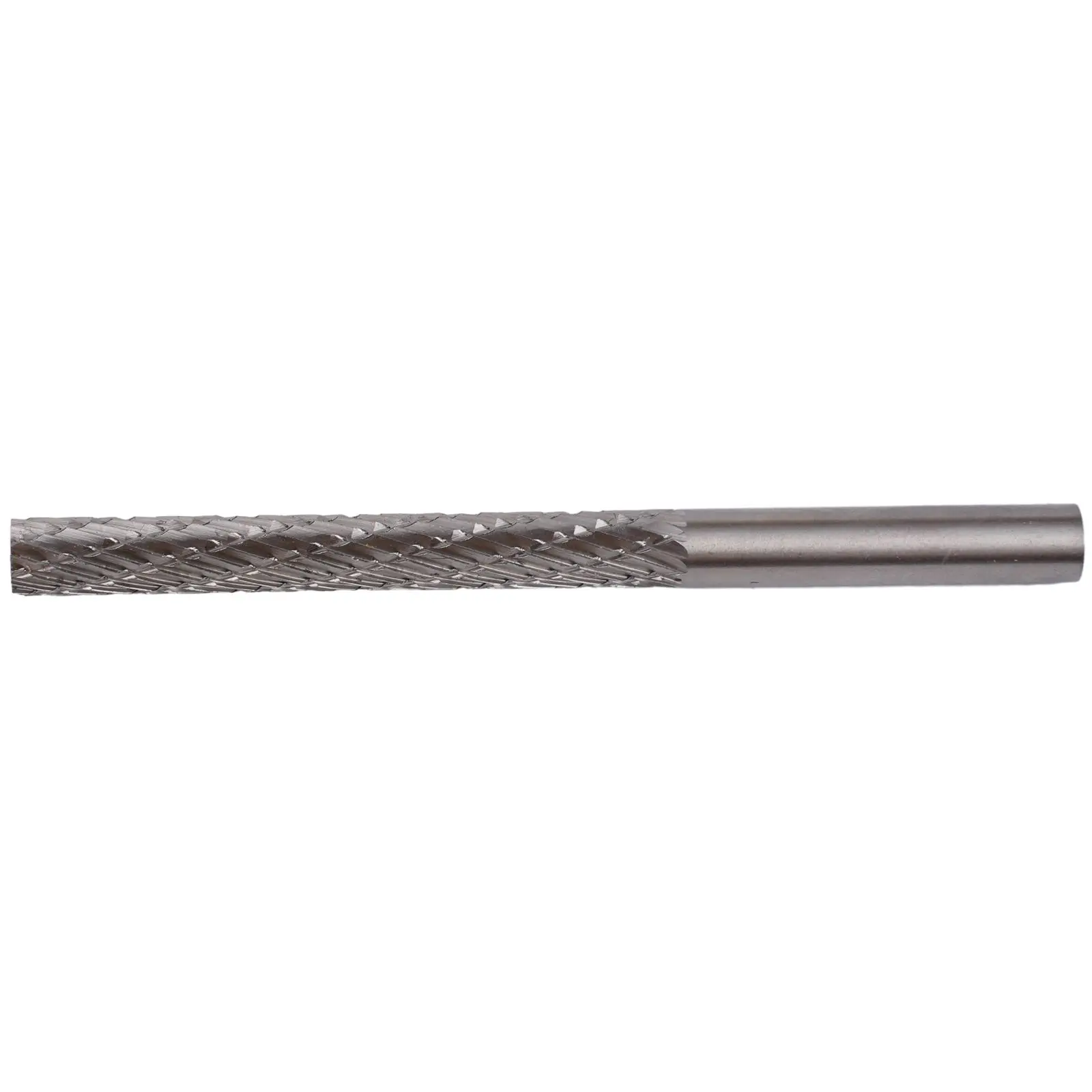 HSS Rotary Burr Tool Featuring 6mm Shank for Wood Carving Plastic Shaping Mahogany Detailing and Soft Metal Finishing