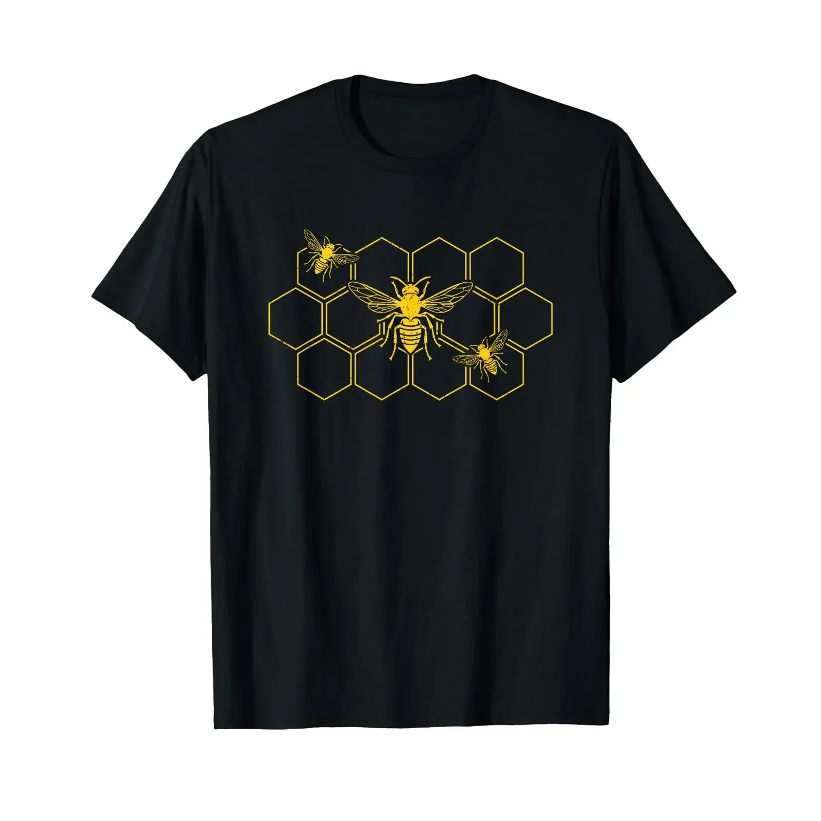 Save The Bees Environmental Awareness Design T Shirt vintage Washed Unisex Comfortable Breathable Stretched homme Casual