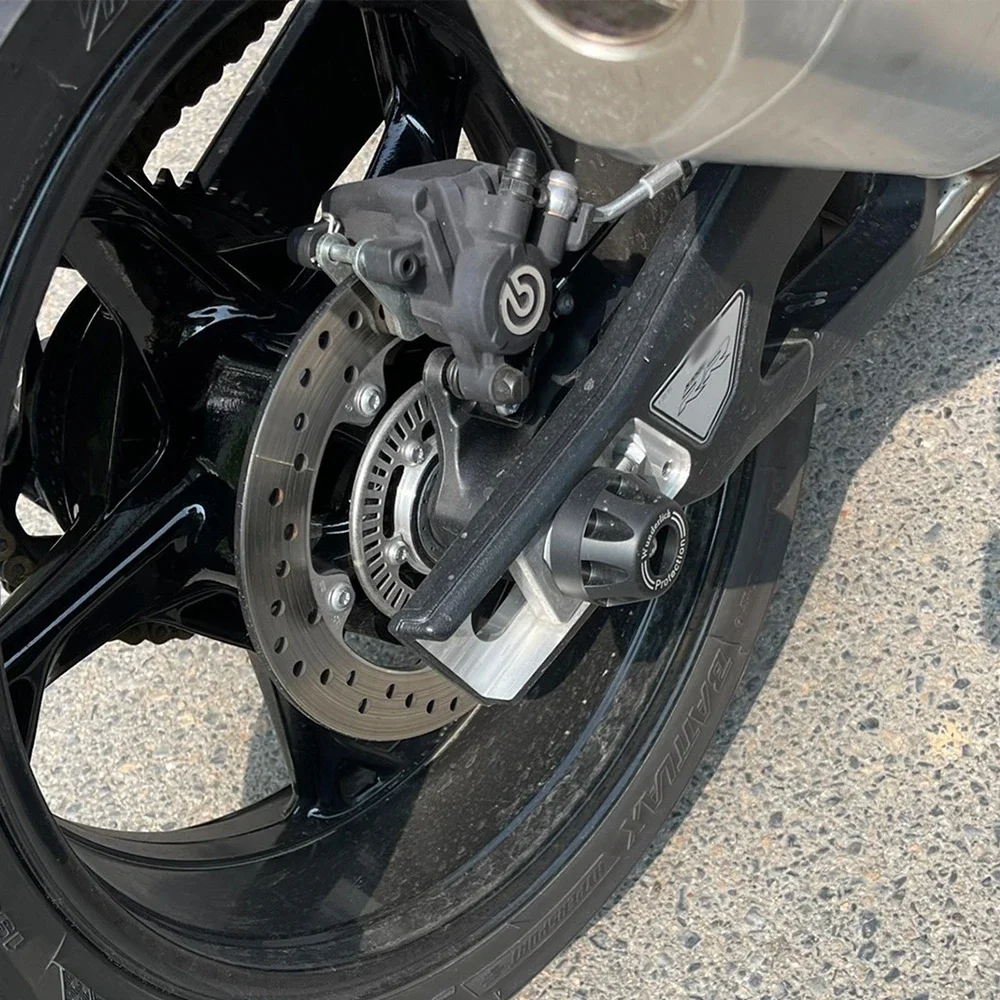 

For BMW S1000RR 2019 2020 2021 2022 S1000R S1000XR 2014-2022 F900R F900XR 2020-2022 Front Rear Axle Sliders Wheel Protection