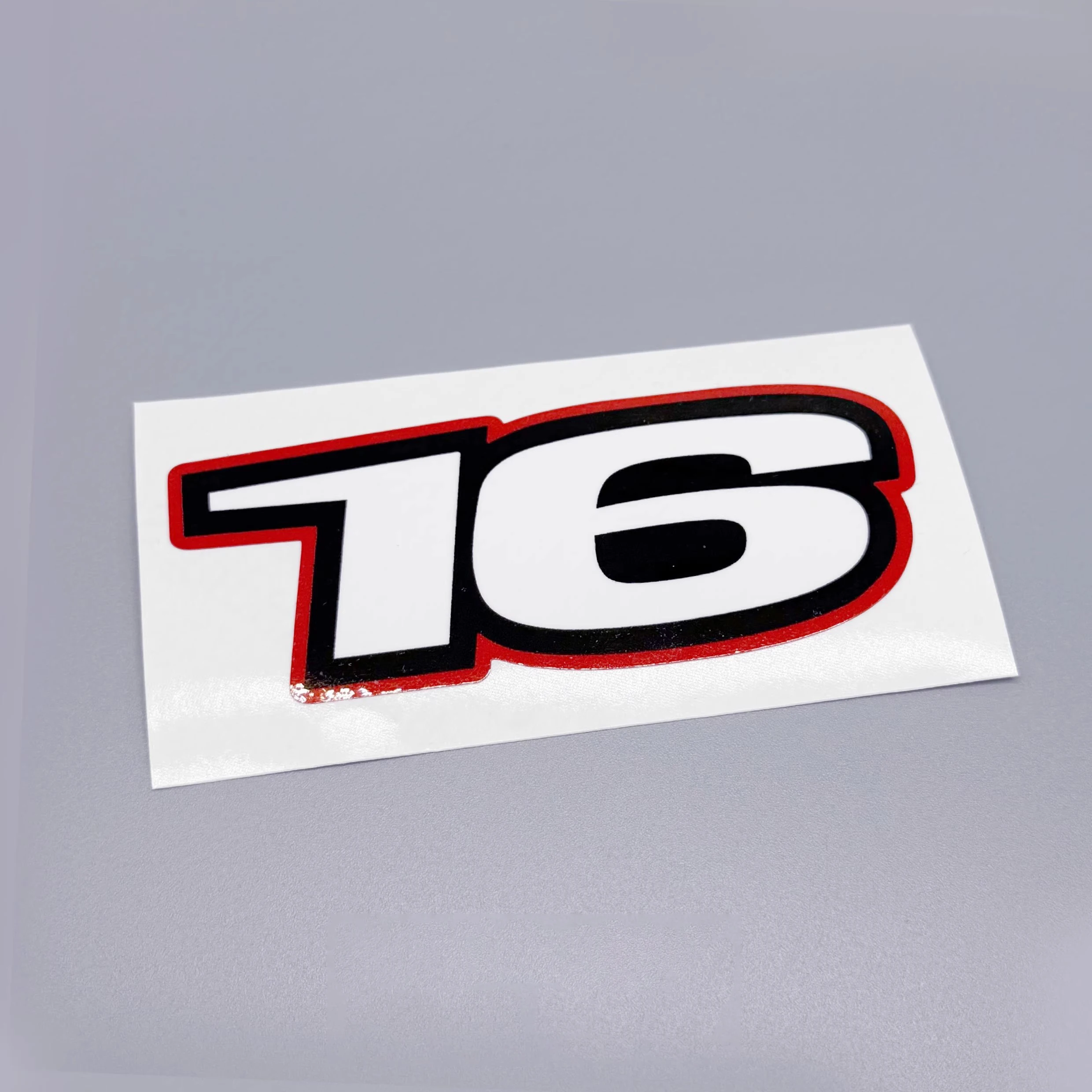 Car Sticker for Moto Racing Leclerc 25 CL 16 Decal Motor Helmet Auto Triangle Window Tail Applique