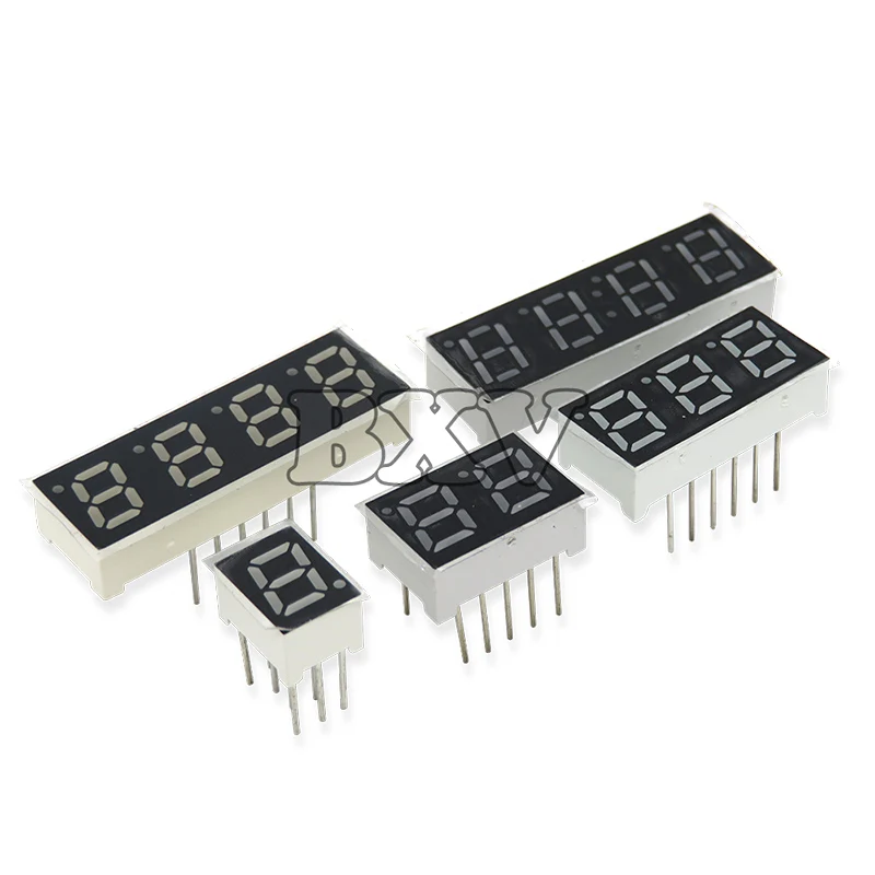 5 pz/lotto 0.28 pollici tubo digitale Display a LED anodo comune/catodo 1Bit 2Bit 3Bit 4Bit Display 0.28 \