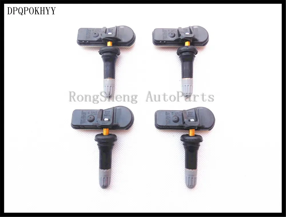 DPQPOKHYY 4PCS Sensore TPMS OEM 52933-B2100 Per 13-14 Hyundai i10 Kia Picanto Soul 433MHZ Nuovo