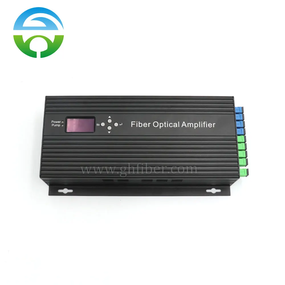 1550nm EDFA CATV Amplifier NAM 4 Port Out Power  WDM SC/APC 16dbm 18dbm 20dbm 22dbm 23dbm