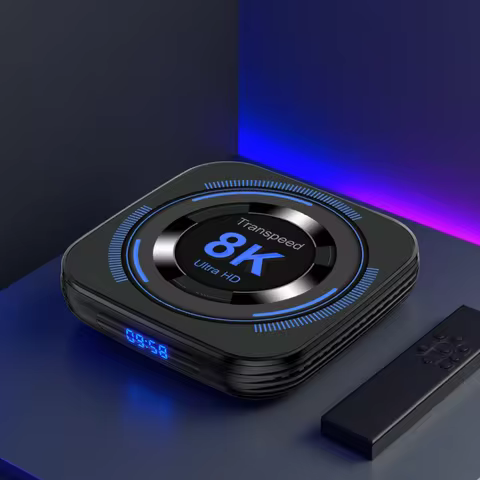 Transpeed Android 12 TV BOX Allwinner H618 Dual Wifi 32G64G Quad Core Cortex A53 Support 8K 4K BT Voice Media Player Set Top Box