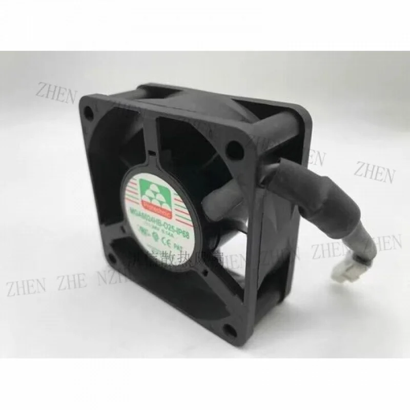 

Y for Protechnic MGA6024HB-O25-IP68 6025 24V 0.14A 6CM 2-Pin Dustproof Waterproof Cool