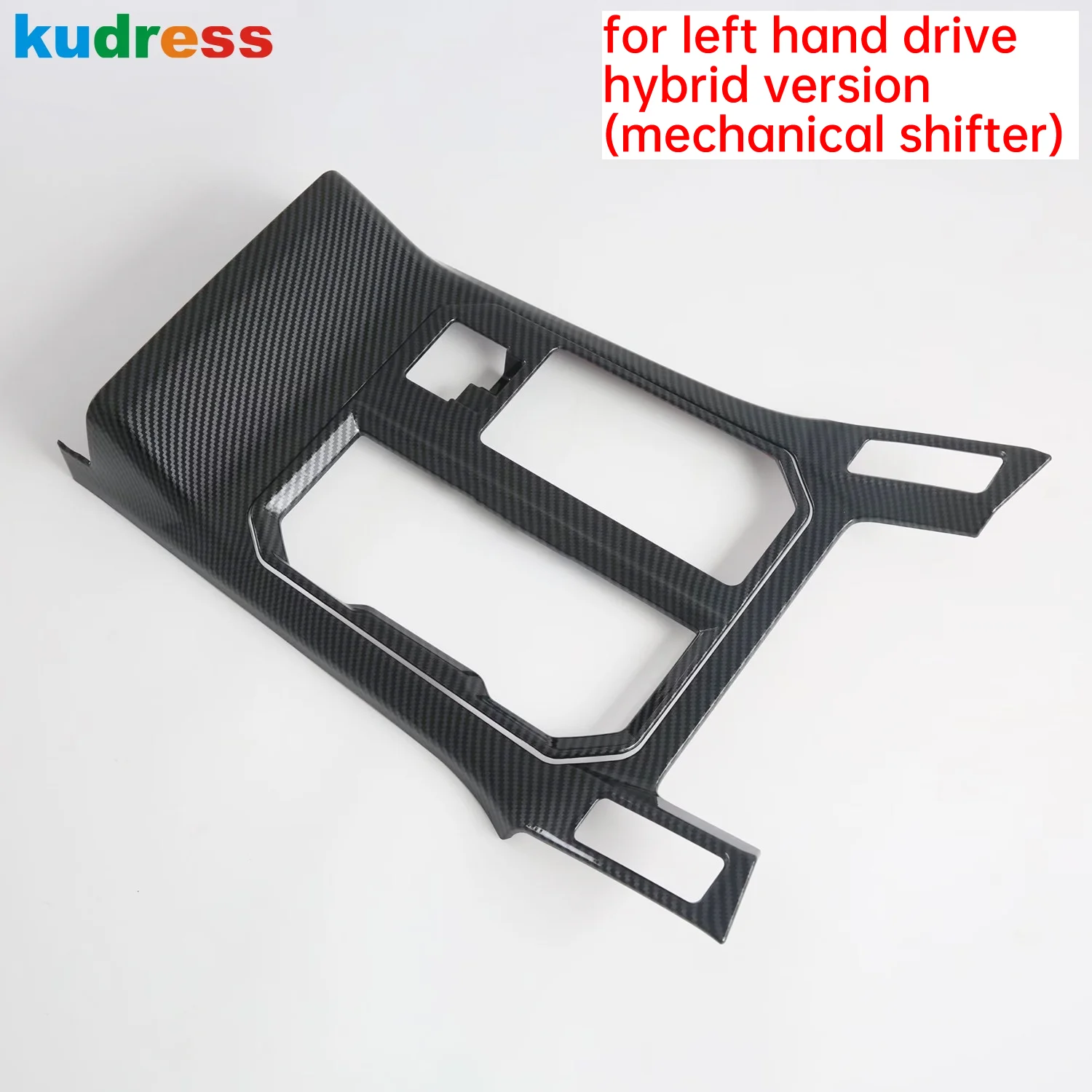 

Car Center Console Gear Shift Box Panel Cover Trim For Toyota RAV4 RAV 4 SUV 2026 2027 Carbon Fiber Interior Accessories