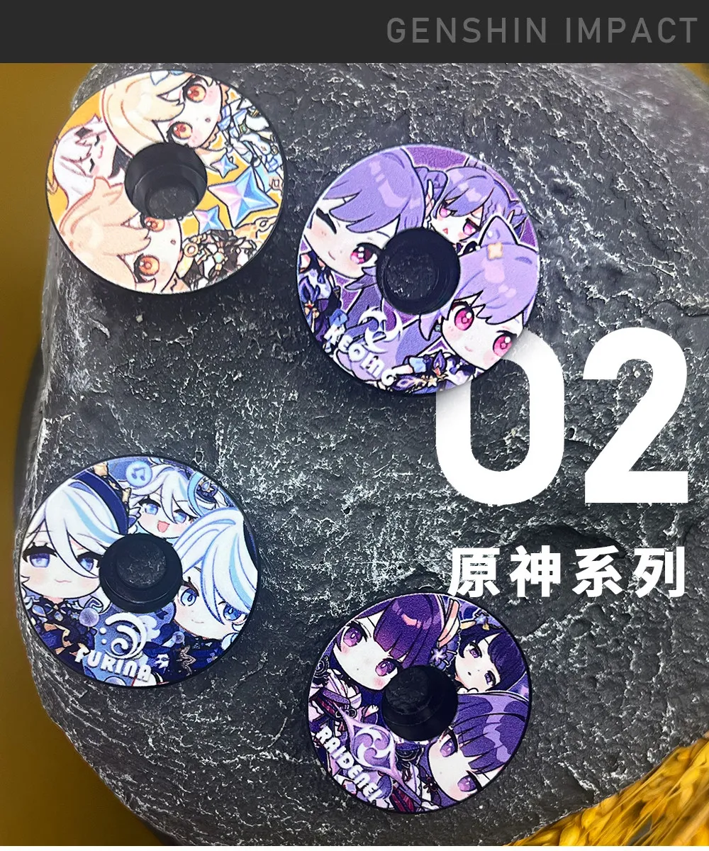 KRSEC Fahrrad Aluminiumlegierung Steuersatzkappe Anime-Stil Vorbaukappe Rennrad MTB Fahrrad Vorbau Zubehör Steuersatz-Deckel – Detail 5