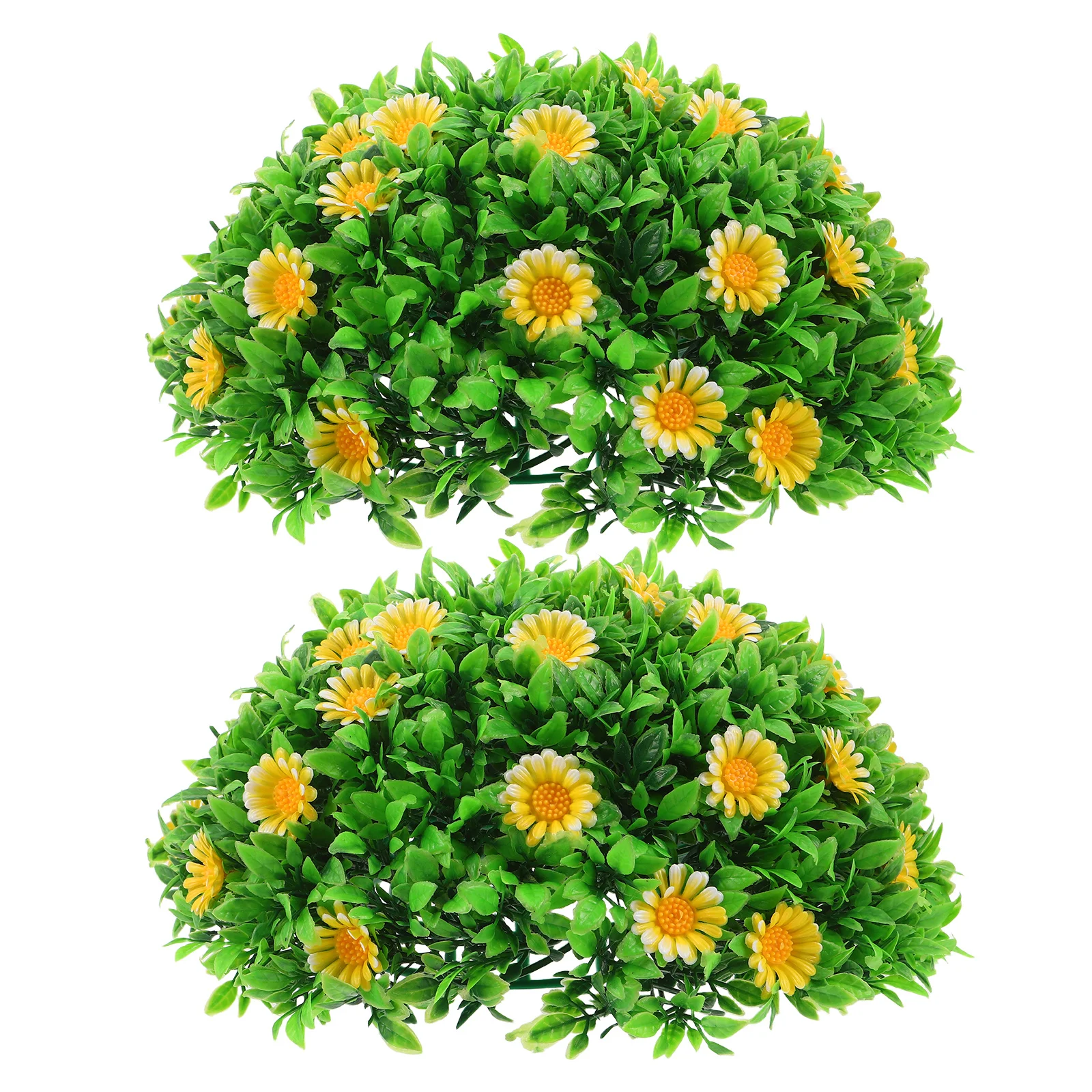 

Decorative Artificial Flower Grass Ball Green Diameter 10Cm Faux Plant Sphere for Home Garden Office Wall Decoration