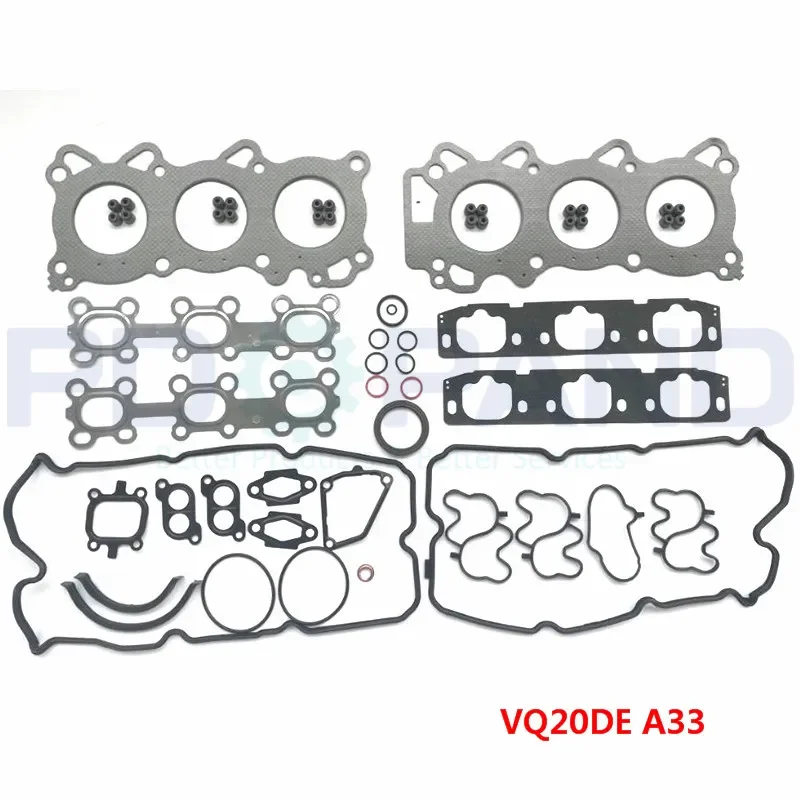 Kit guarnizioni revisione revisione completa motore VQ20DE per Nissan Maxima QX A32 A33 CEFIRO Saloon 2.0L V6 24V