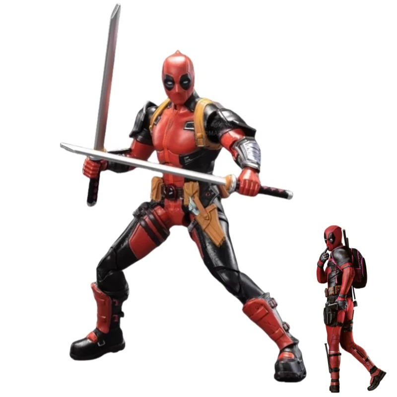 

New Marvel Deadpool Black Panther Wolverine Thor joints hands-on models creative handsome decorative ornaments holiday gifts