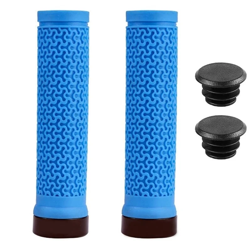 652F Bike Handlebar Grip Ergonomic Designs Aluminum Alloy Locks-on Mountain Bike Grip