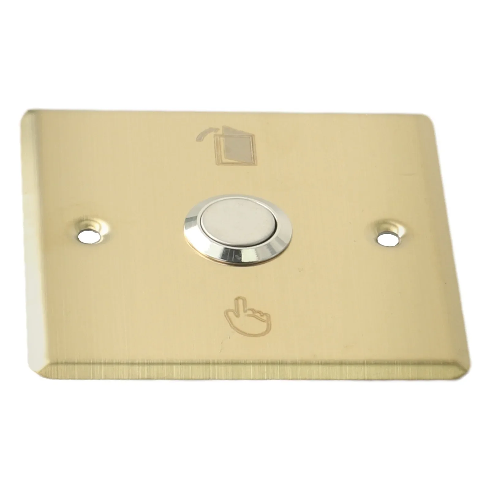 Modern And Elegant Doorbell Panel Sturdy Stainless Steel Construction Fits Most Standard Doorbell Installations