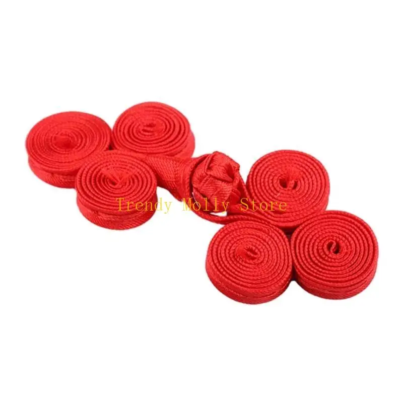 Elegant Chinese Cheongsam Knot Fasteners - usage example