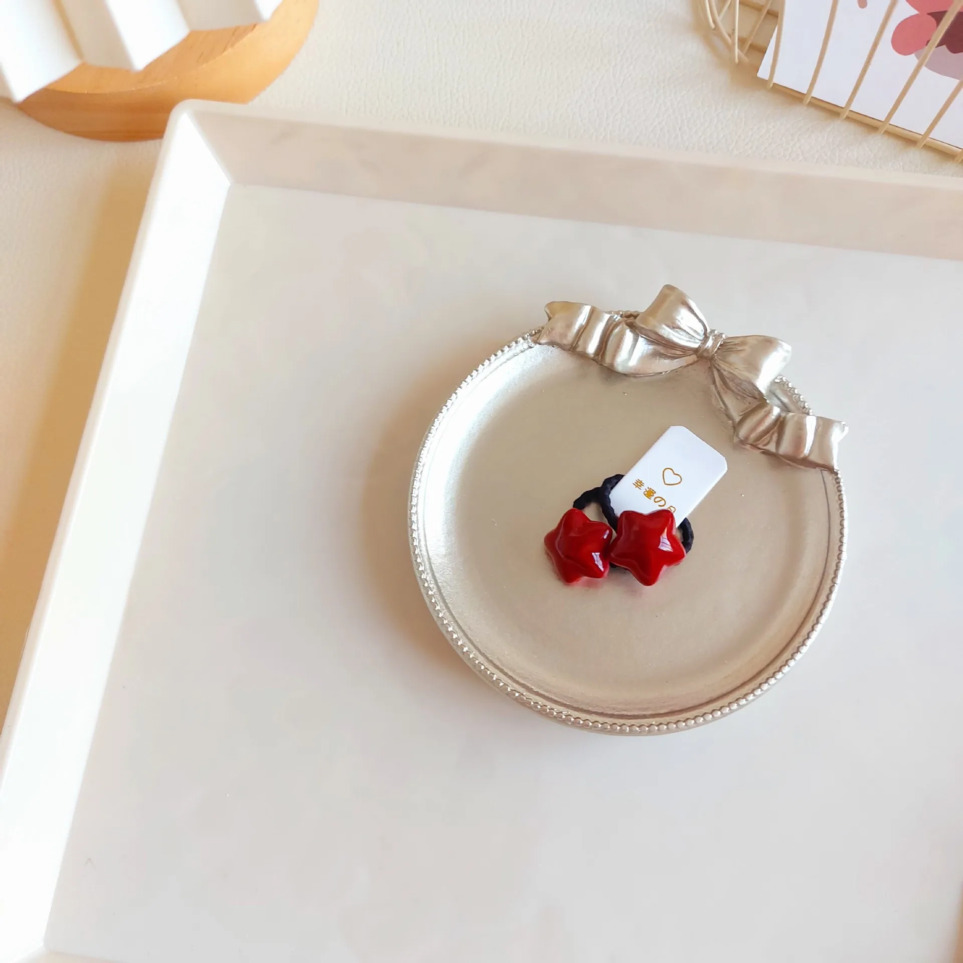 

Набор резинок для волос размера пальцев, 2 шт., мини-галстук для волос с красным бантом, прочная эластичная матовая текстура, без вмятин для маленьких девочек, шикарный на каждый день