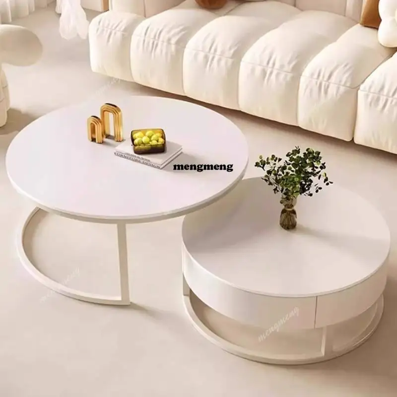 

Nordic Cabinet Bedroom Coffee Tables Modern Design Round Minimalist Coffee Tables Unique Cool Mesa Auxiliar Salon Home Furniture