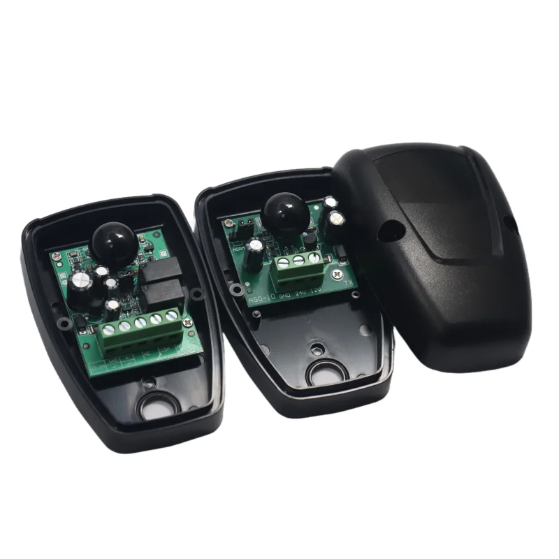 Single Beam Infrared Sensor Infrared Detector DC12/24V for Automatic Doors Parking Barrier