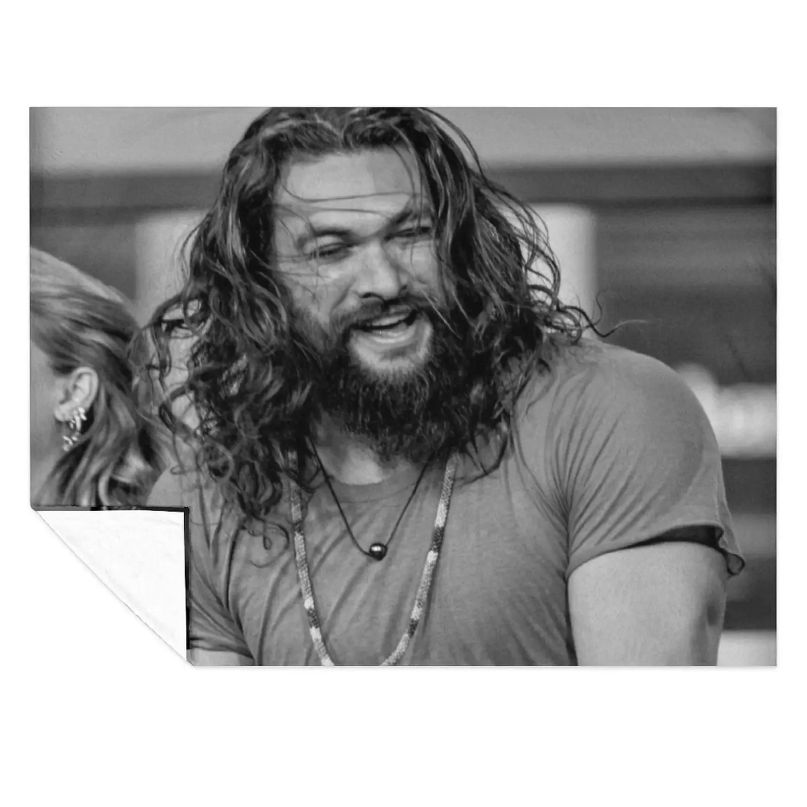 

jason momoa Throw Blanket valentine gift ideas Blankets For Bed Beautifuls Beach Blankets