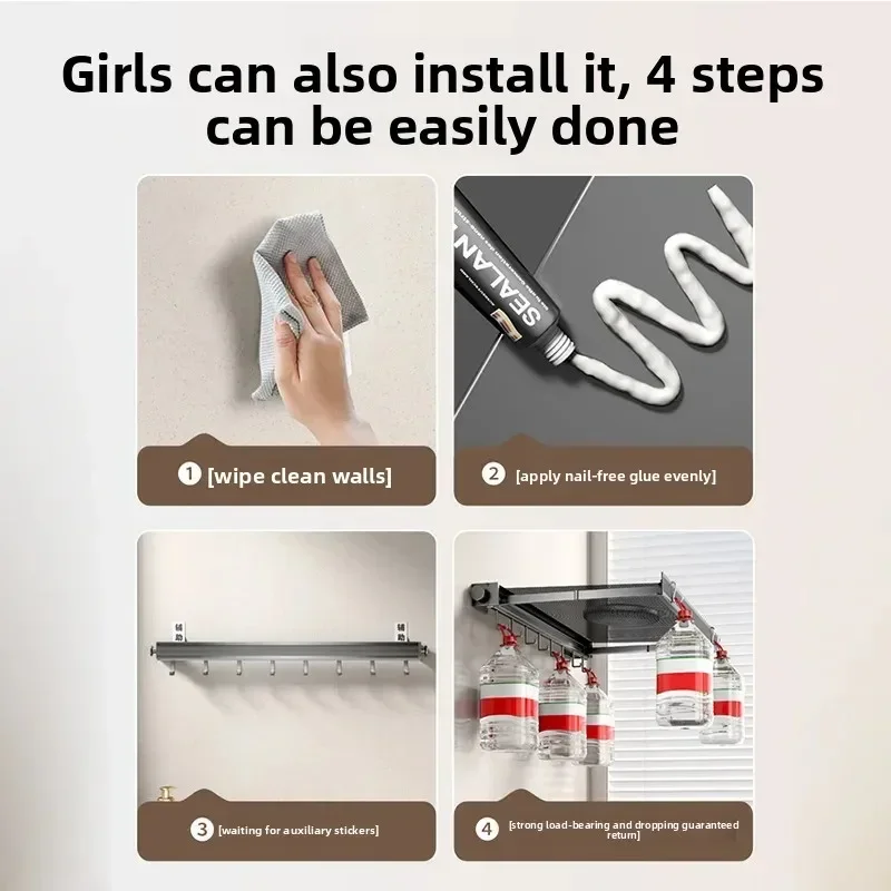 space-aluminum-clothes-drying-rack-balcony-foldable-window-no-punching-retractable-invisible-sweater-socks-clothes-drying-net