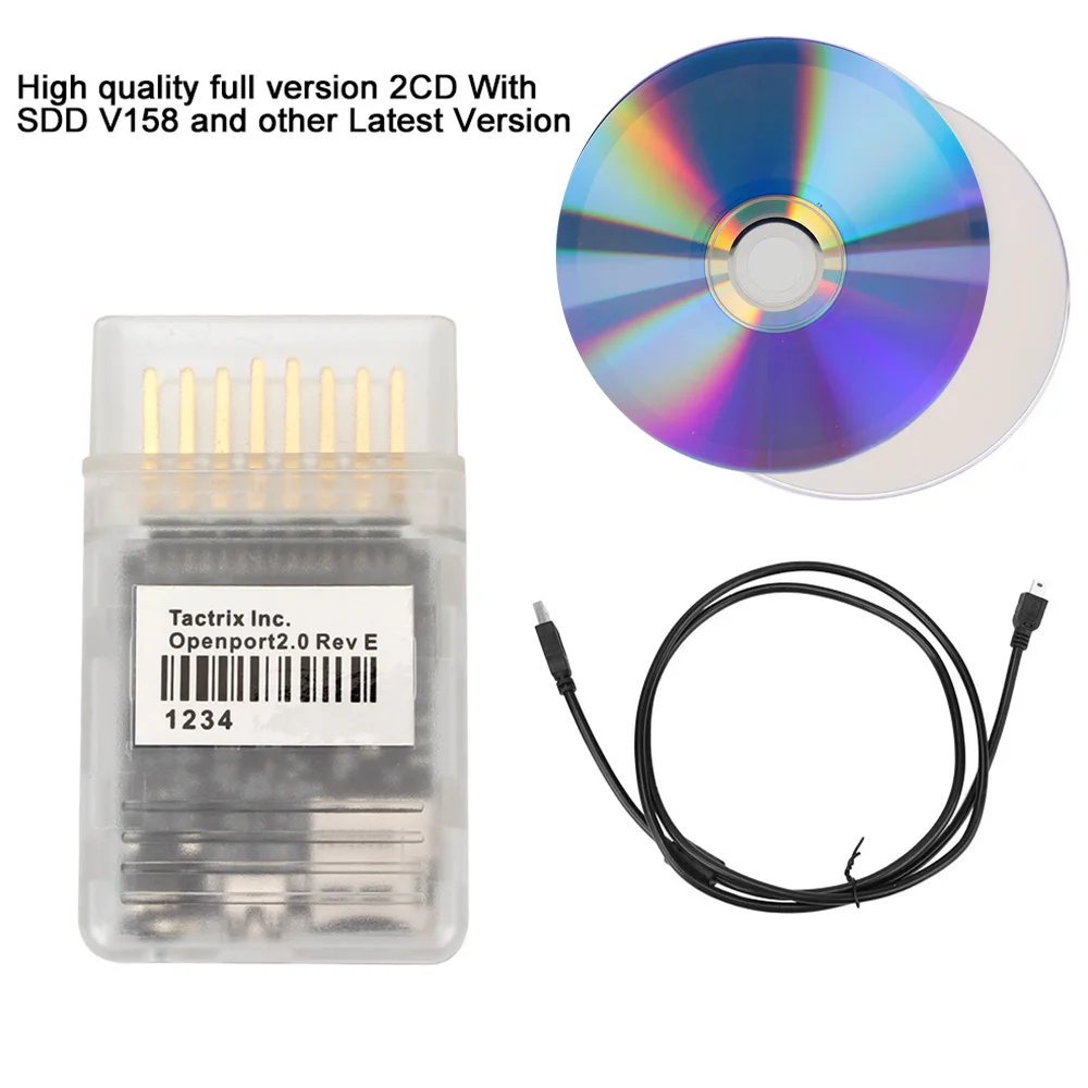 ECU Chip Tuning Tool For Toyota Mitsubishi Subaru ECU FLASH OBD2 OBDII Connector Car Diagnostic Tool Tactrix Openport 2.0