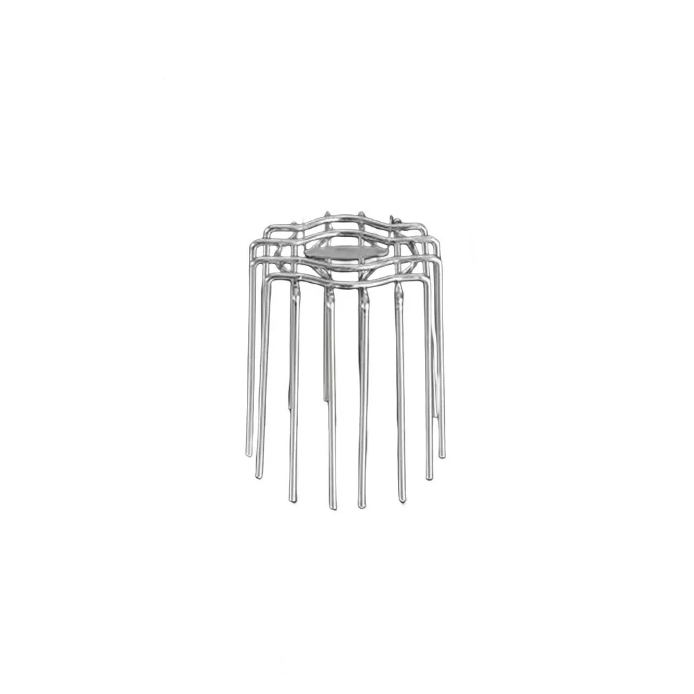Mesh Drain Pipe Protector Stainless Steel for Outdoor Balcony Drainage Cover with Insert Installation and Anti Clogging Function