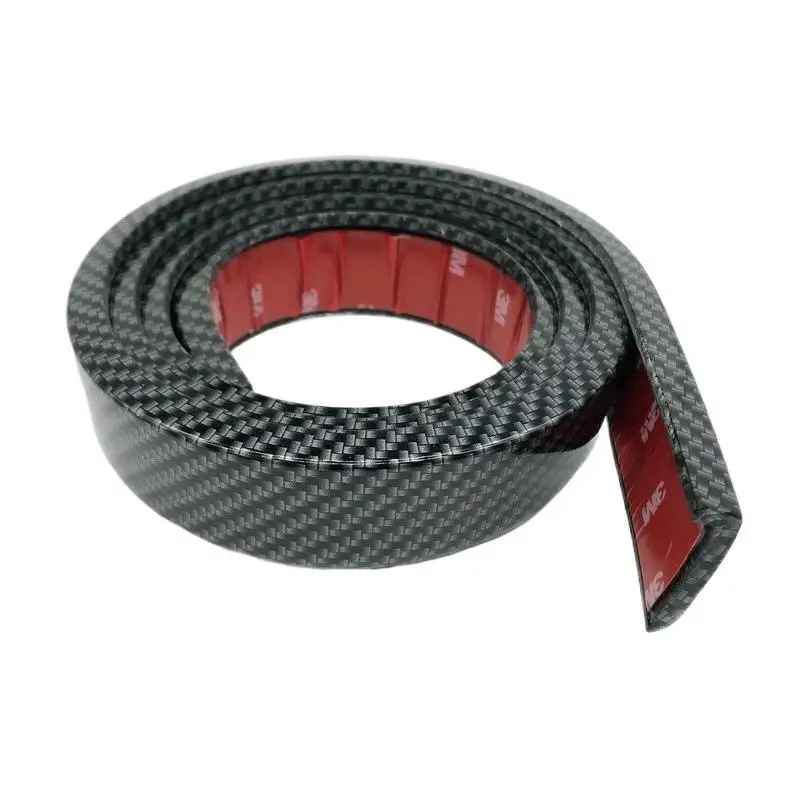 1Pc Car Wheel Fenders Horn Arches Carbon Fiber Patterned Car Wheels Tire Arches Decorative Lips Extended Molded Protection