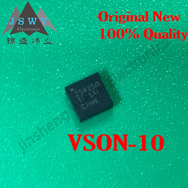 

TPS259250DRCR TPS259250DRCT TPS259250 Silkscreen 259250 Package DFN-10 Chip IC 100% новый оригинальный Бесплатная доставка