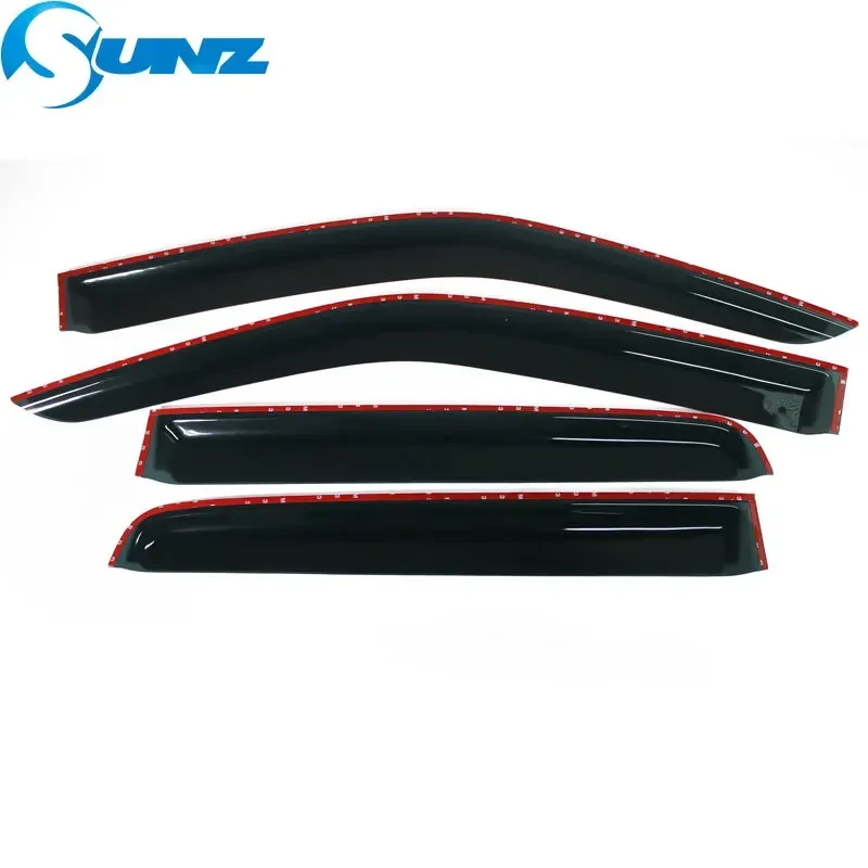 Side Window Deflector For Isuzu D-max Dmax 2020 2021 2022 2023 2024 2025 4PCS Car Door Visor Weather Shields Sun Rain Guard