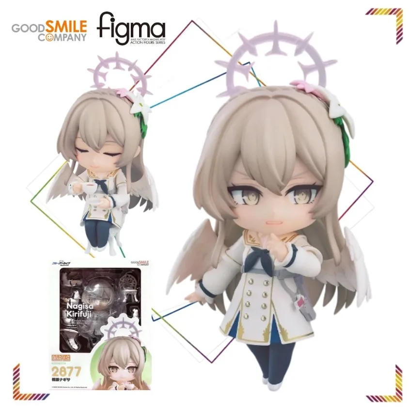 

GSC Nendoroid #2877 Blue Archive Nagisa Kirifuji Q Version Action Figures Model Collection Gifts