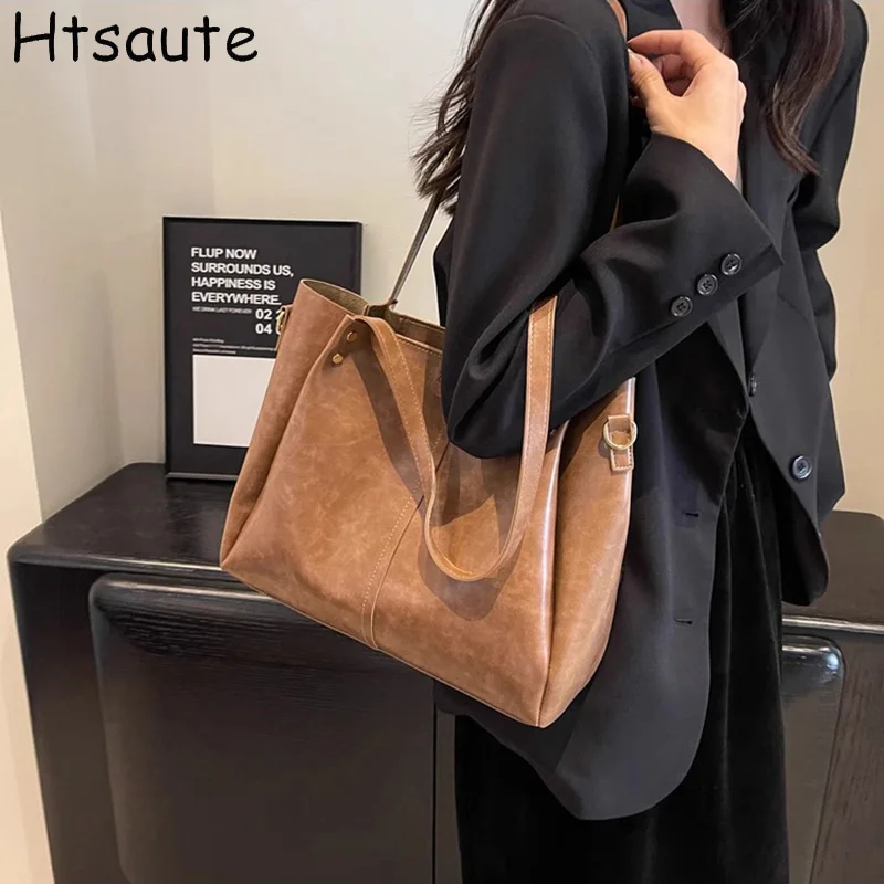 

Fashion Underarm Bags For Women Top PU Leather Bucket Bag Hand-held Shoulder Cross-body PU Leather Women's Bag bolasa