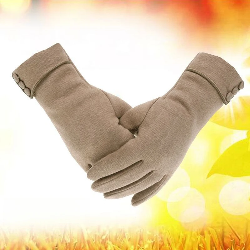 قفازات نسائية تعمل باللمس، قفازات رياضية خارجية للسفر مقاومة للرياح، قفازات شتوية دافئة كاجوال عصرية #5