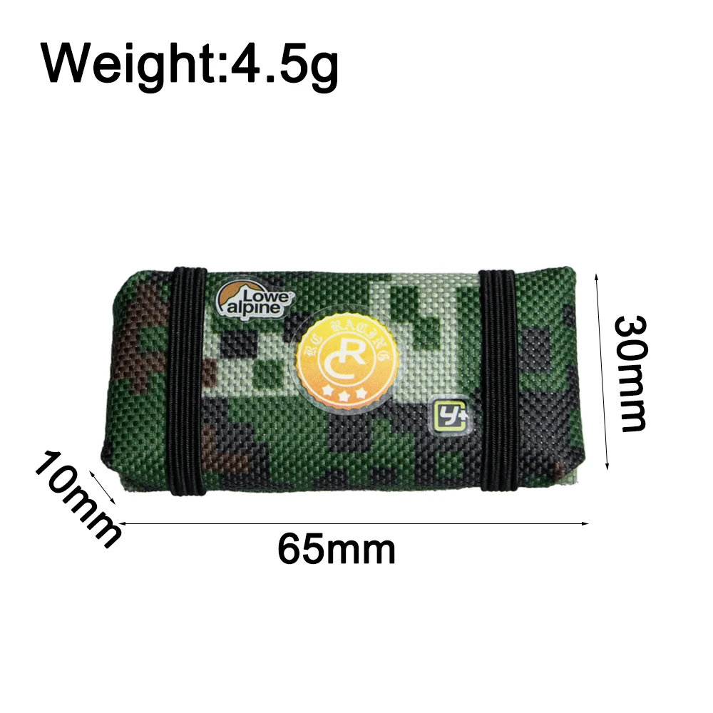 OGRC Simulation Roof Luggage Tent Bag for 1/24 1/18 1/10 1/8 RC Crawler Car SCX24 SCX10 TRX4M TRX4 Defender RC4WD D90 YK  Parts