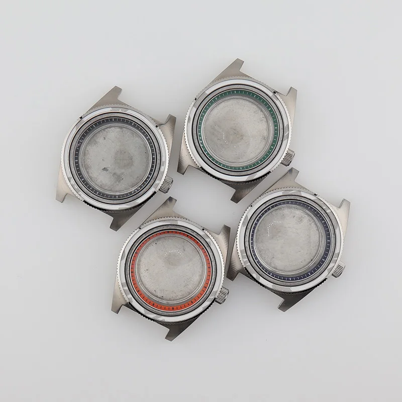 

40mm 62Mas Men's Mechanical Stainless Steel Watch Case Mineral Glass Fit NH35 NH36 Automatic Movement Seiko Mod Watch Parts