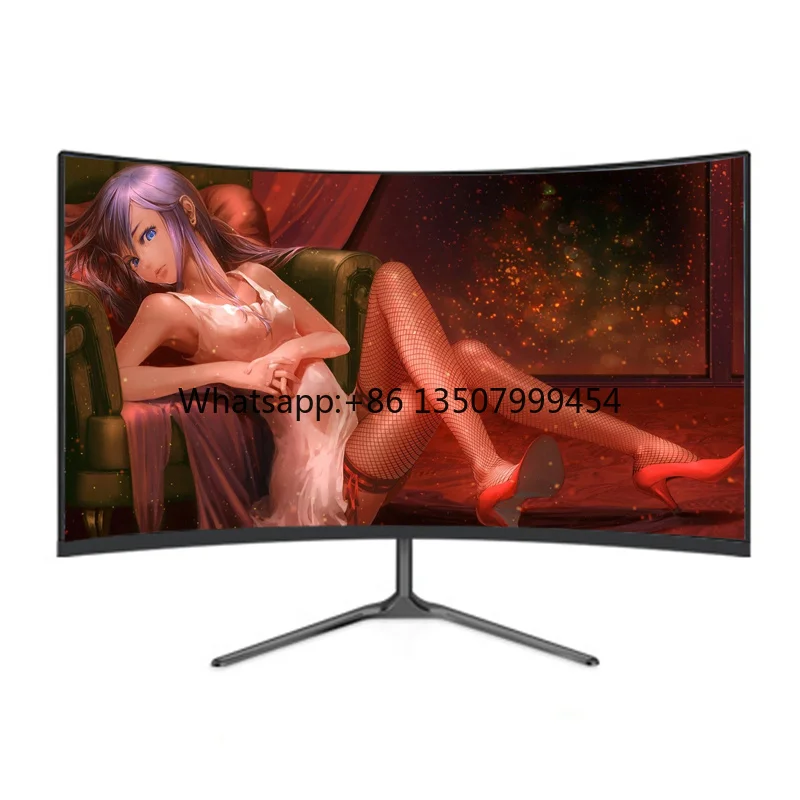 ZWBA Hot Sale 27 Inch Curved 1500R MVA 1ms 99% SRGB LED Gaming Monitor 1080p 144Hz/165Hz 240Hz