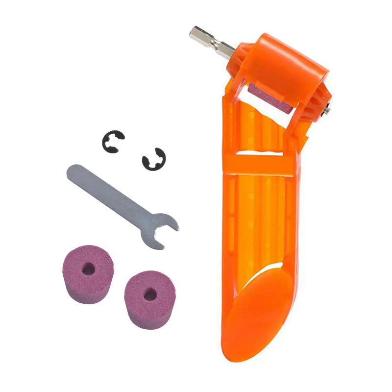 1 Set Corundum Grinding Wheel Bit Tool Twist Drill Bit Sharpening Machine 2.0-12.5mm Portable Drill Bit Sharpener