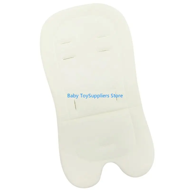 

R1WF Child Cart Seats Pad Washable Pushchair Cotton Cushions Cotton Pushchair Liners Baby Carriage Cushions for Toddlers