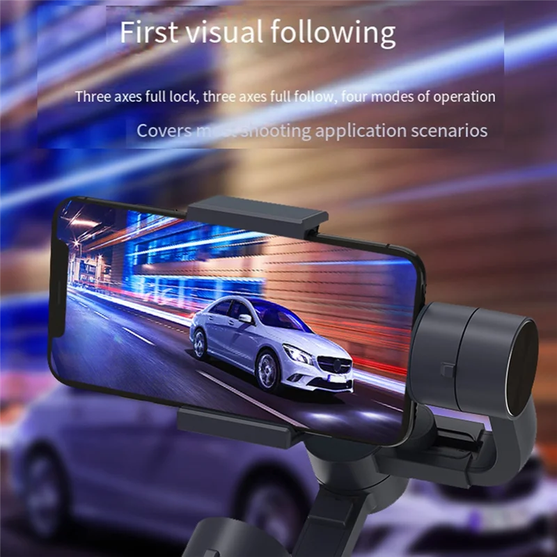 SCLS F10 3 軸ハンドヘルドジンバルスマートフォンスタビライザー携帯電話 Selfie スティック電話 Vlog 手ぶれ補正ビデオ録画耐久性