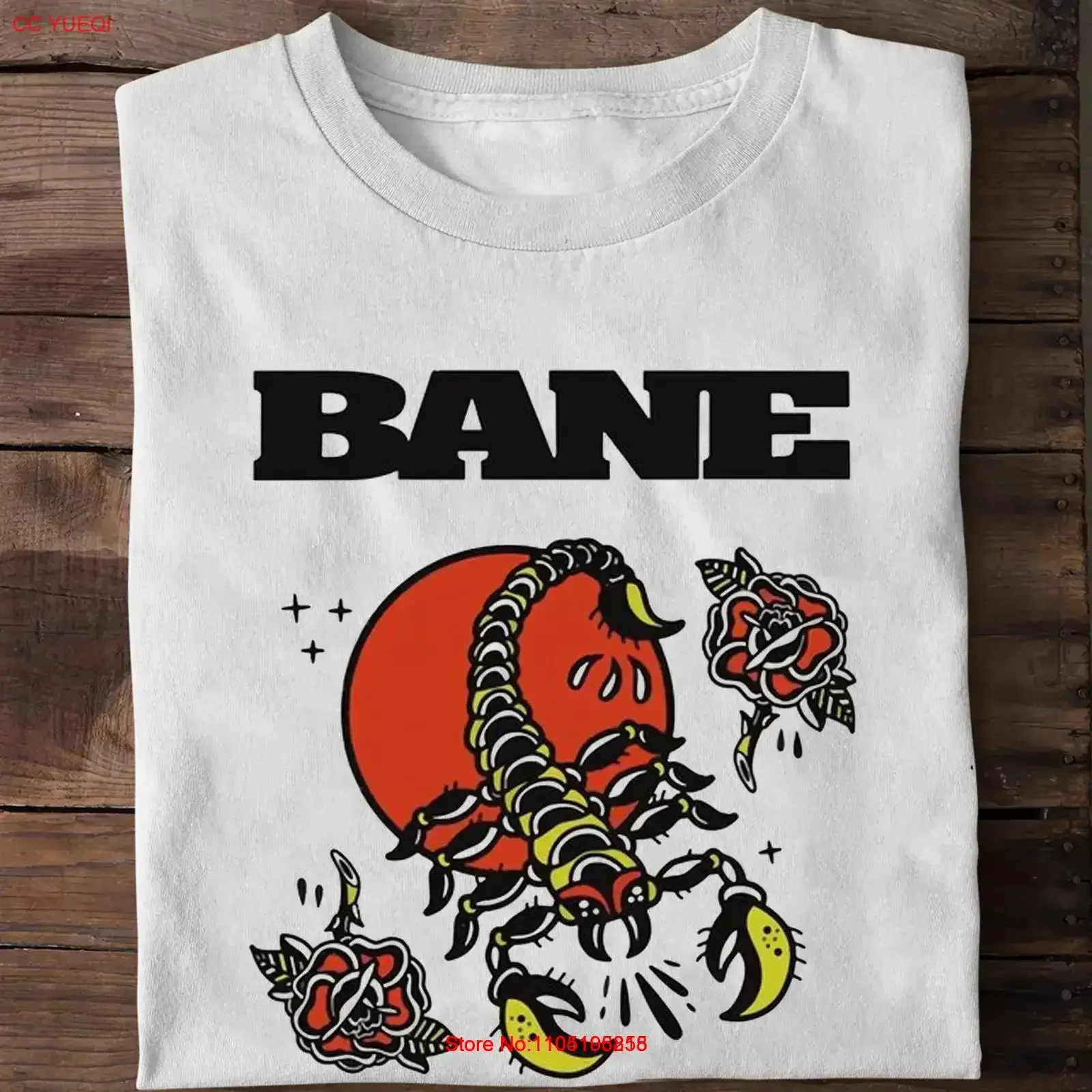 

НОВАЯ белая футболка Bane Band для фанатов всех размеров AM194, винтажная стираная дизайнерская одежда с графическим рисунком, удобная, слегка модная, повседневная