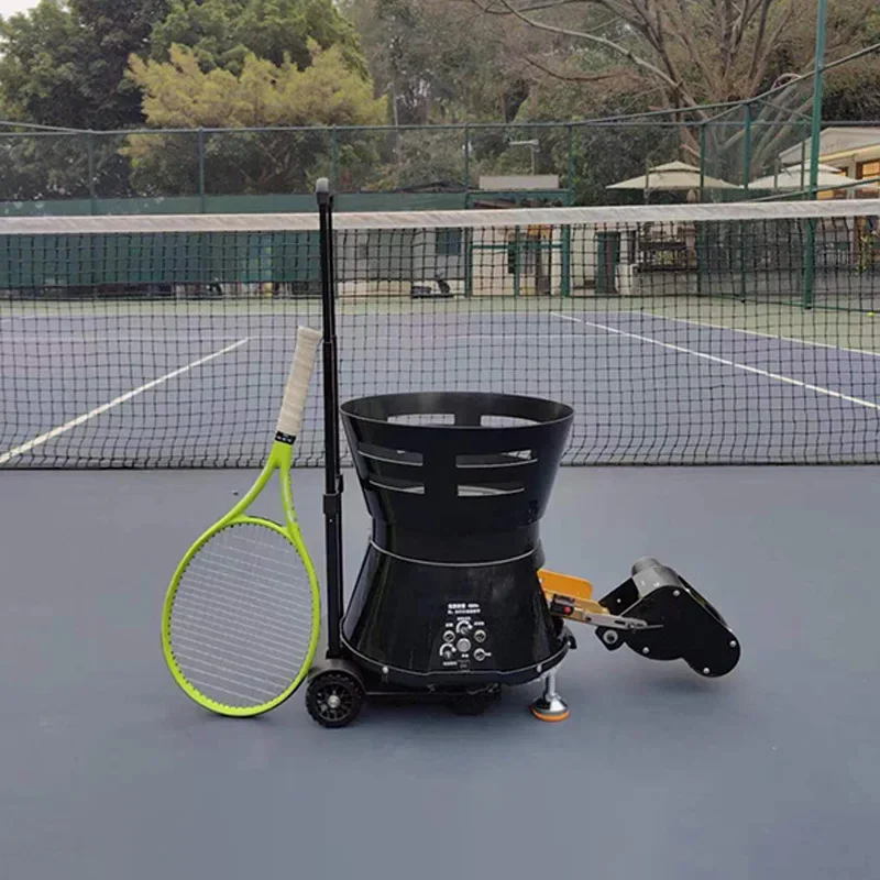 Tennis serve machine hand throw machine ball, practice home version mini tennis automatic, serve machine training sparring
