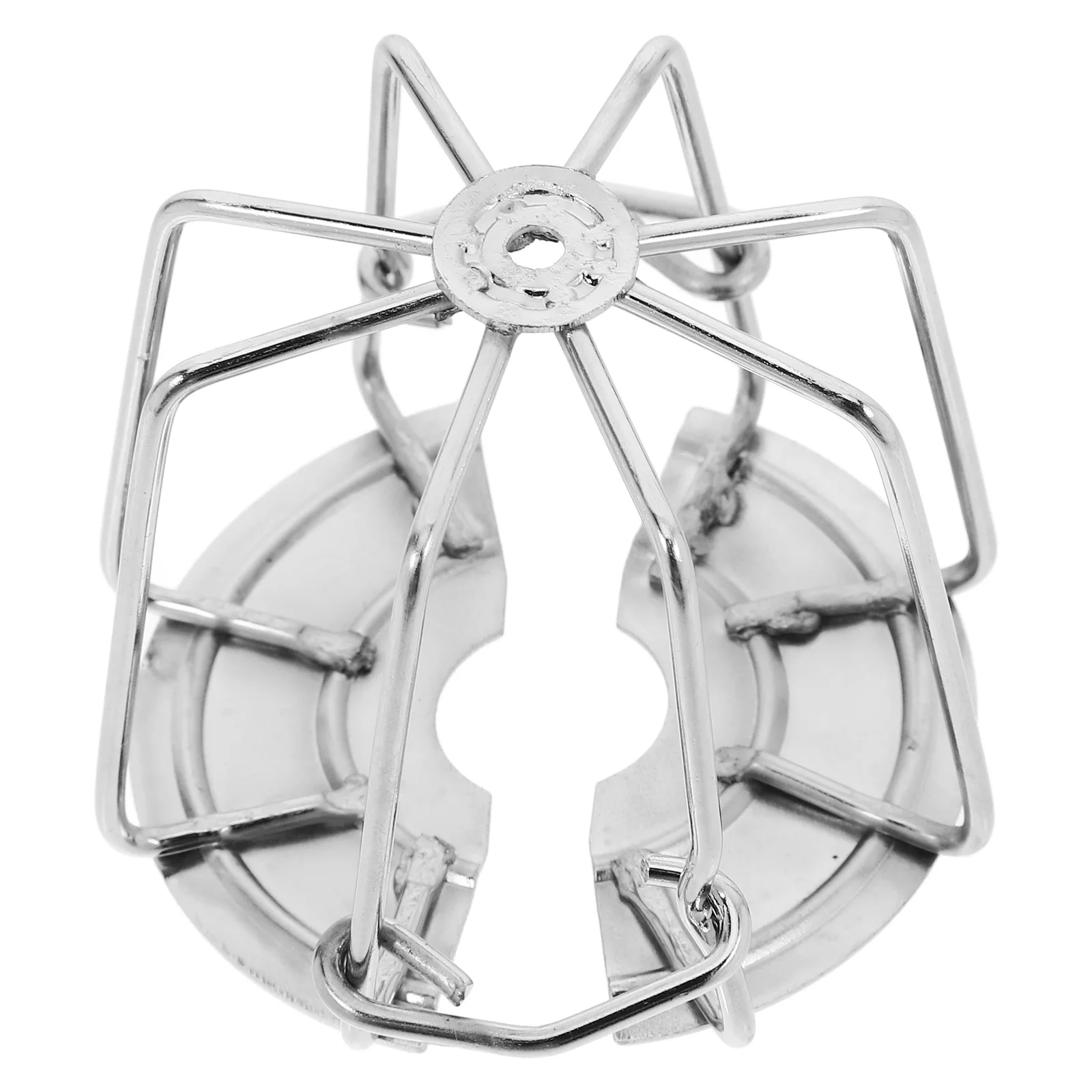 

Fire Sprinkler Head Protective Cover Iron Material Ceiling Bell Housing Guard Silver Color Easy Installation for fire